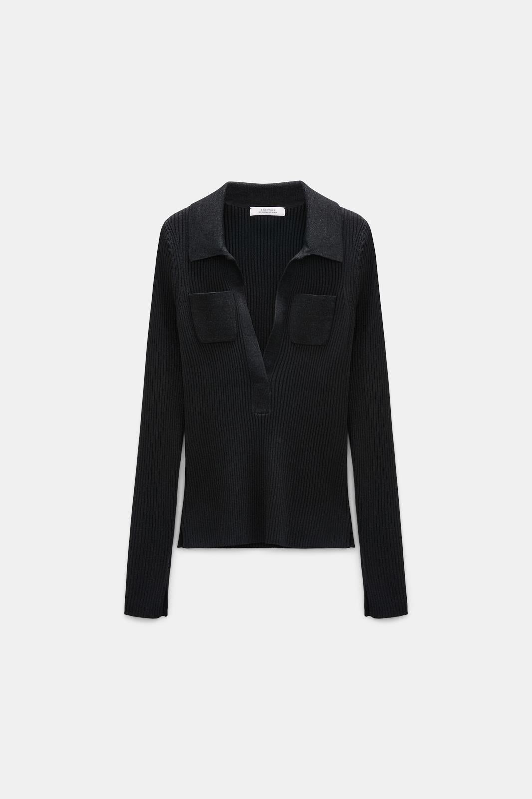 27Z-SCHUMACHER SHIMMERING PULL ZWART