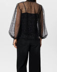 27Z-LUISA CERANO C-BLOUSE TULLE MET GLITTER