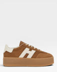 SNEAKER PLATEAU CAMEL