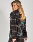 BLAZER  DUBBEL BREAST CARREAU