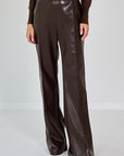 BROEK FAUX CUIR
