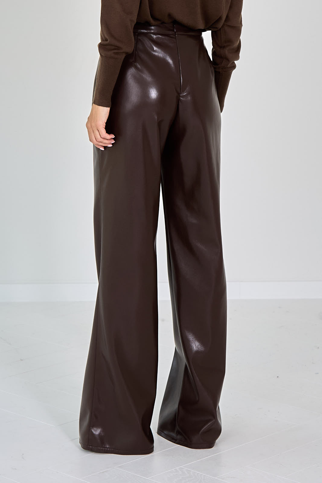 BROEK FAUX CUIR