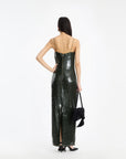 Rotate jurk sequins midi