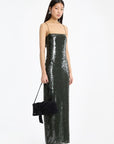 Rotate jurk sequins midi