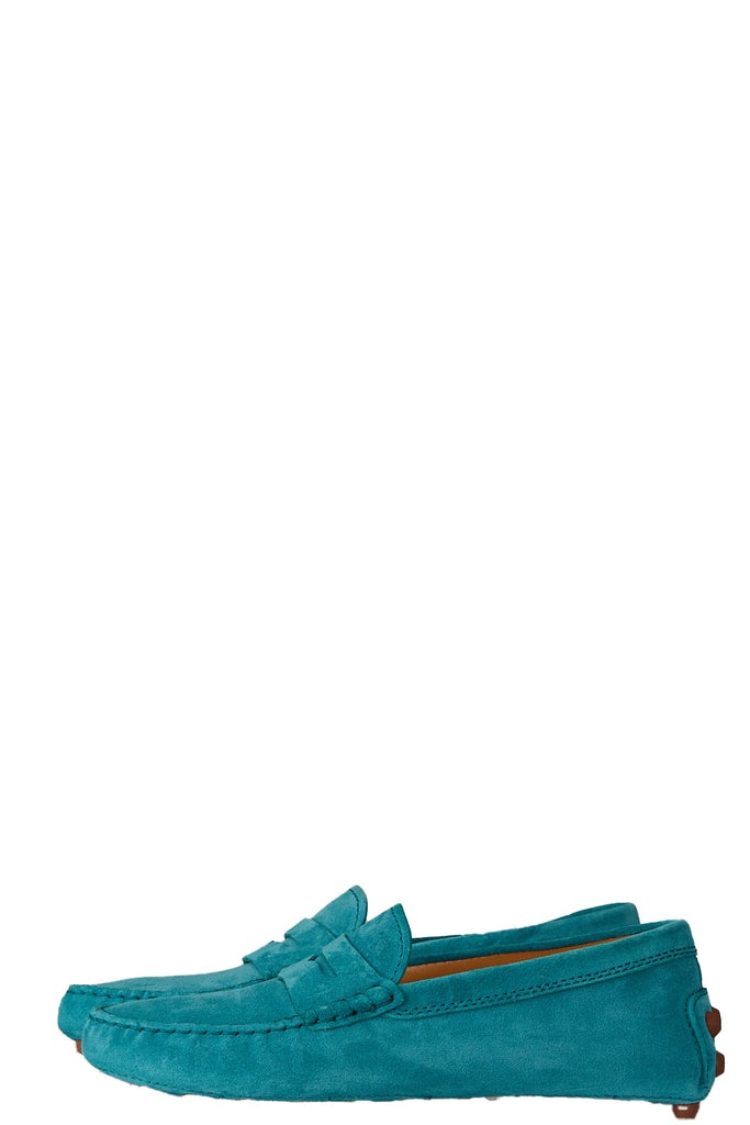 TOD'S moccasin appelblauwzeegroen