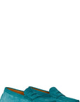 TOD'S moccasin appelblauwzeegroen