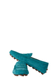 TOD'S moccasin appelblauwzeegroen