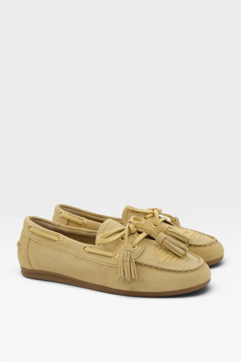 Toral boatloafer geel