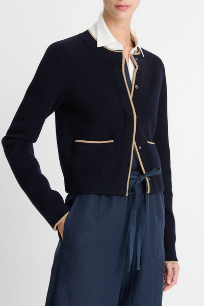 Vince gilet navy