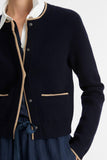 Vince gilet navy